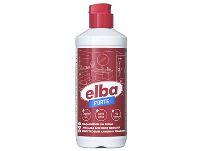 Kalkių nuosėdų ir rūdžių valiklis Elba 500ml Forte