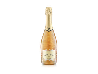 Putojantis aromatizuotas vyno kokteilis AVIVA GOLD, 750 ml