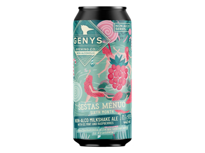 Nealkoholinis alus GENYS ŠEŠTAS MĖNUO, 0,44 l