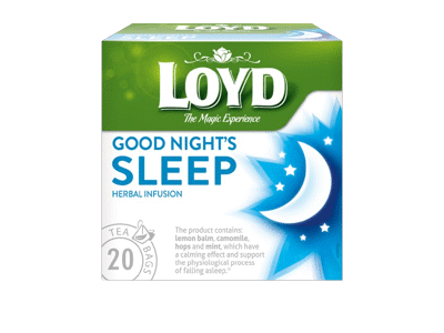 Vaistažolių arbata LOYD GOOD NIGHT'S SLEEP, 24 g