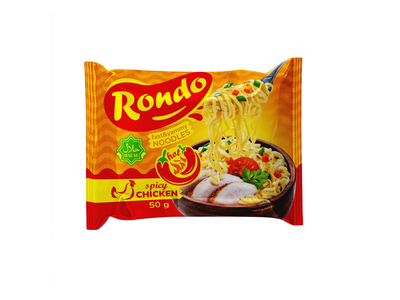 Aštrios vištienos sk. makaronai RONDO, 50 g