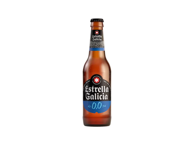 Nealkoholinis alus ESTRELLA Galicia 0% 0,33L