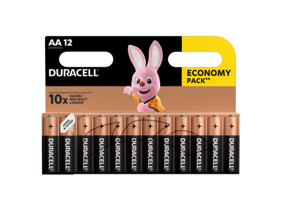 Baterijos DURACELL AA, LR6, 12vnt