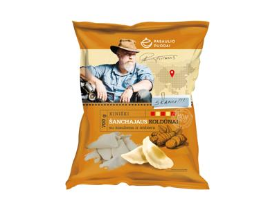 Šanchajaus kiniški PASAULIO PUODAI koldūnai su kiauliena, 700 g