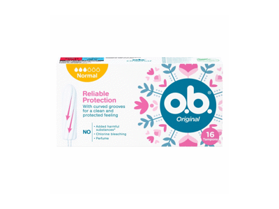 Higieniniai tamponai O.B. ORIGINAL NORMAL, 16 vnt.