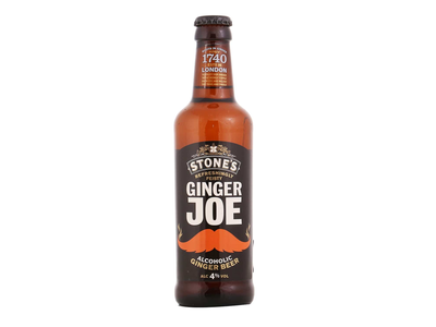 Imbier. alus STONE'S GINGER JOE, 4 %, 0,33 l
