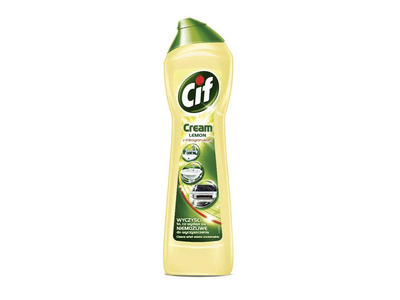 Tirštas valomasis pienelis CIF Lemon, 250 ml