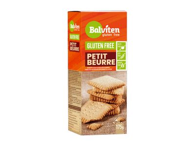 Sausainiai BALVITEN PETIT BEURRE be glitimo, 175 g