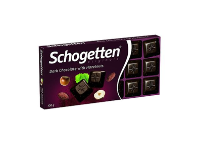 Šokolado gabaliukai SCHOGETTEN Dark Nuts, 100 g