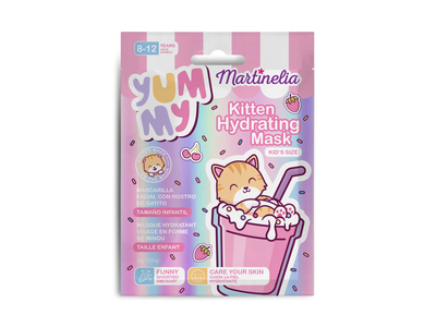 Drėkin. veido kaukė MARTINELIA KITTEN, 1 vnt