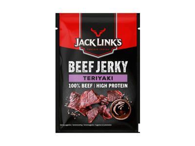 Vytinta jautiena JACK LINK'S TERIYAKI, a. r., 25 g
