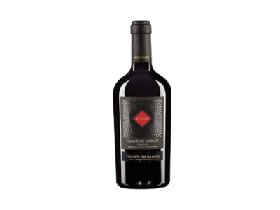 Raudonasis sausas vynas ZOLLA PRIMITIVO MERLOT, 750 ml