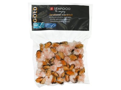 Jūros gėryb. kokteilis R SEAFOOD ASC,210/170g