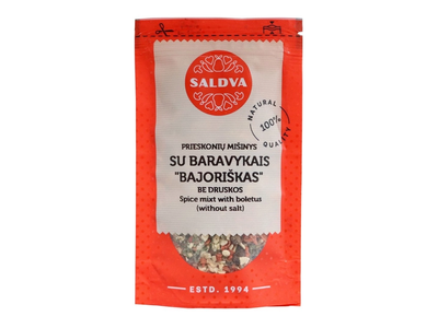 BAJORIŠKAS prieskonių mišinys su baravykais SALDVA, 25 g