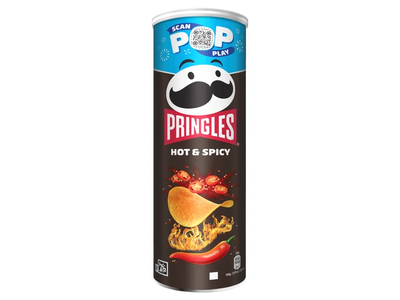 Traškučiai PRINGLES HOT&SPICY, 160 g