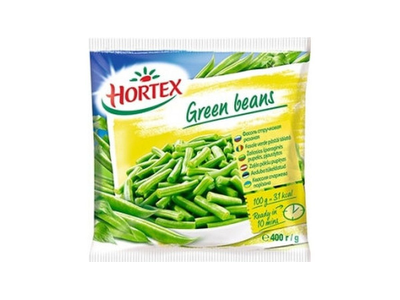 ❄️ Šald. žalios šparaginės pupelės pj. HORTEX, 400 g