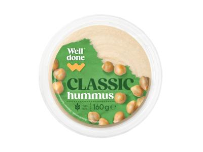 Humusas WELL DONE, klasikinio skonio, 160 g
