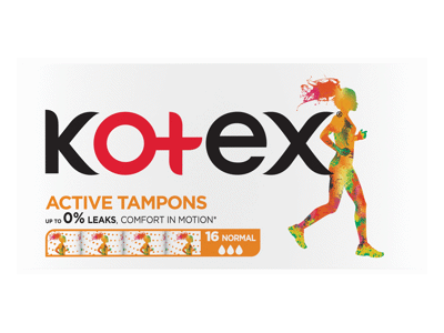 Tamponai KOTEX ACTIVE NORMAL, 16 vnt.