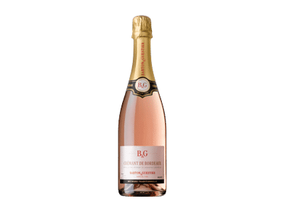 Putojantis rausvasis sausas vynas B&G CREMANT DE BORDEAUX, 750 ml