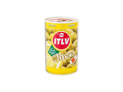 ITLV Žaliosios alyvuogės su citrinų įdaru, 314 ml