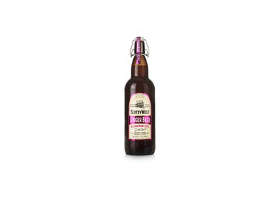 Gazuotas gėrimas SCOTTY WEST, imbierų ir aviečių skonio, 1 l