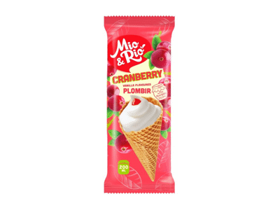 Plombyras MIO&RIO su spanguolių įdaru, 120 g