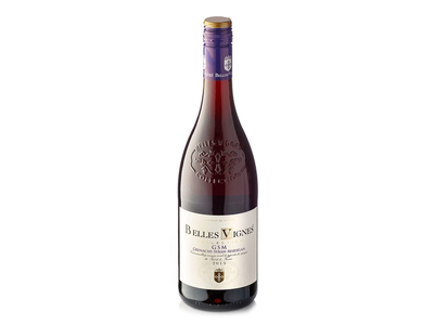Sausas raudonas vynas BELLES VIGNES (13%), 0,75 l