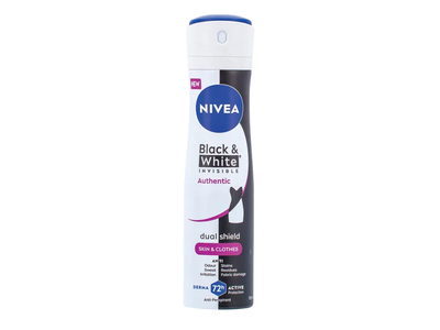 Purškiamas antiperspirantas NIVEA BLACK&WHITE Authentic moterims 150ml