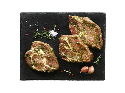 Mar. kiaulienos sprandinė l. česn. mar., 1 kg