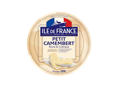 Sūris ILE DE FRANCE CAMEMBERT, 50%, 125g