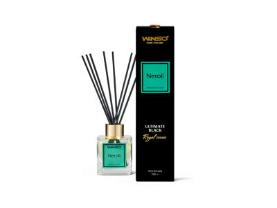 Namų kvapas su lazdelėmis WINSO Ultimate Black Neroli 100ml