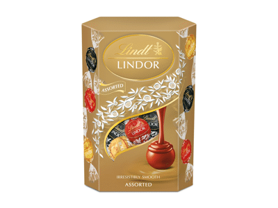 Pieninio šokolado rutuliukai LINDT LINDOR, 200 g