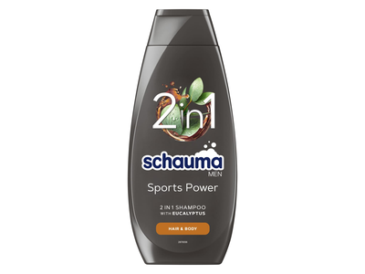 Plaukų šampūnas SCHAUMA MEN SPORT, 400 ml