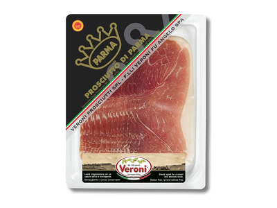 Vytintas kumpis  VERONI PARMA, be kaulo, pjaustytas, 80 g