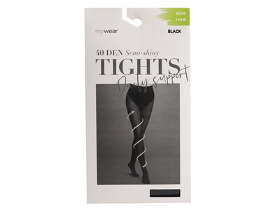 Mot. pėdkelnės MYWEAR, 40D, juod., 3