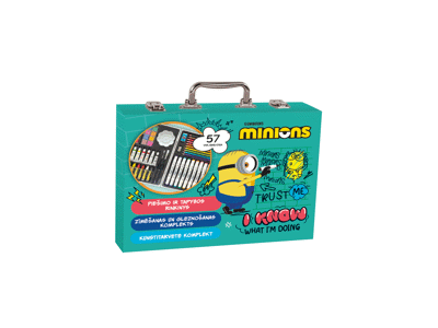Kūrybinis rinkinys MINIONS, 57 dalių