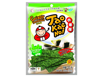 Jūros dumblių užkandis TAOKAENOI, originalus, 32 g