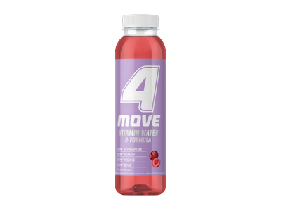 Vitamininis vanduo 4MOVE VITAMIN WATER VITAMINS & MINERALS, 0,556 l PET