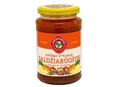 SALDŽIARŪGŠTIS ananasų pad. KĖDAINIŲ K. 440 g