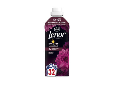 Minkštiklis LENOR Lotus Flower & Diamond Figs, 32 skalb., 675ml