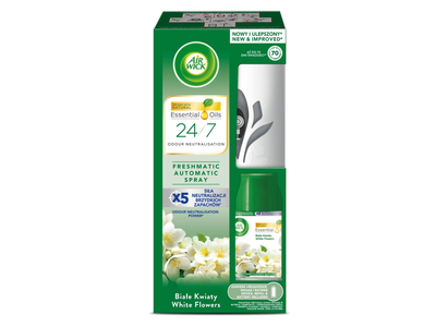 Oro gaiviklis AIR WICK WHITE FLOWERS, 250 ml