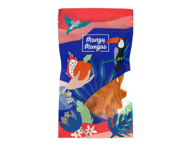 Džiovintos mangų juostelės, 100 g