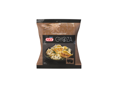 Šaldyti koldūnai VIČI GYOZA su mėsos įdaru, 400 g