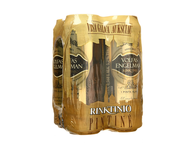Alus VOLFAS ENG.Rink., 5,2 %, 4 X 0,568 l sk.