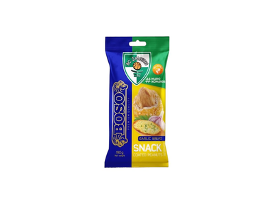 BOSO XXL GARLIC BREAD žemės riešutai, 190 g