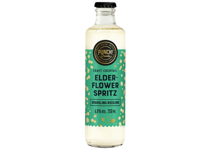 Alkoholinis kokteilis PUNCH CLUB, Elderflower Spritz 6%, 250 ml
