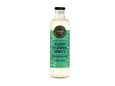 Alkoholinis kokteilis PUNCH CLUB ELDERFLOWER SPRITZ, 250 ml