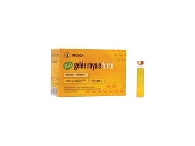 Medex Bio gelée royale forte, 10 buteliukų