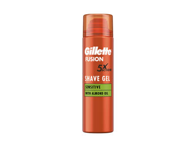 Skutimosi gelis GILLETTE FUSION 5 SENSITIVE, 200 ml