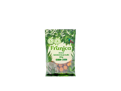 Džiovintų mangų rutuliukai FRUNICA, 150 g